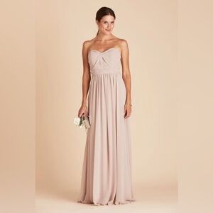 Birdy grey GRACE CONVERTIBLE DRESS XS - NO SLIT TAUPE